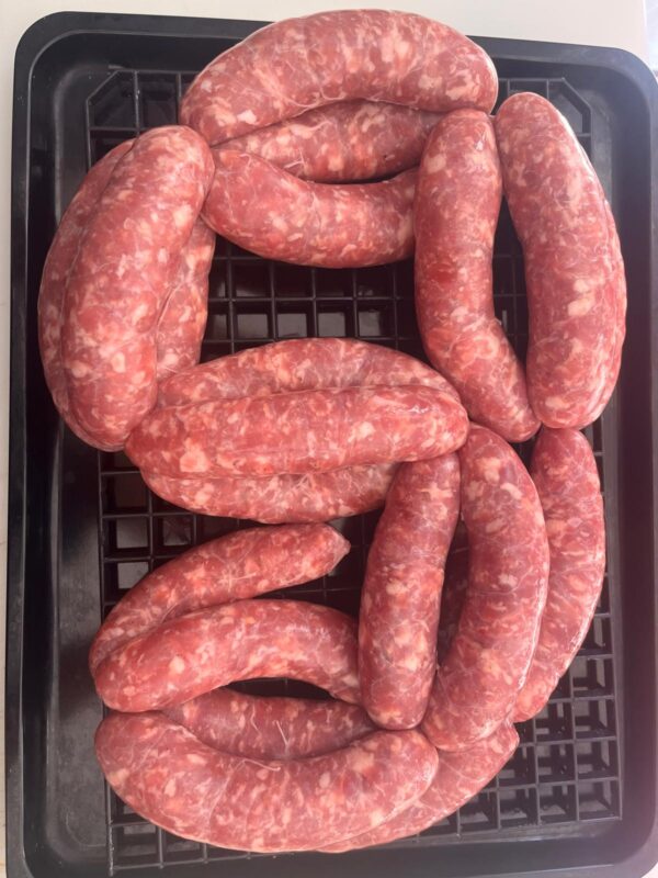 SALSICCIA PUNTA DI COLTELLO SUINO<br>( 100 g )