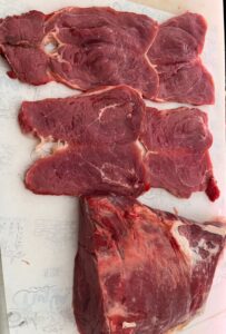 FETTINE DI CAVALLO COSCIA (NOCE, SCAMONE, FESA, GIRELLO)( 100 g )