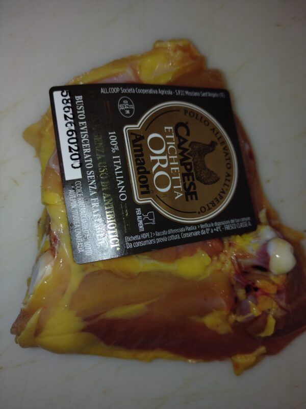 SOVRACOSCE DI POLLO<br>( 100 g )